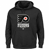 Men's Philadelphia Flyers Majestic Big x26 Tall Critical Victory Pullover Hoodie - Black,baseball caps,new era cap wholesale,wholesale hats